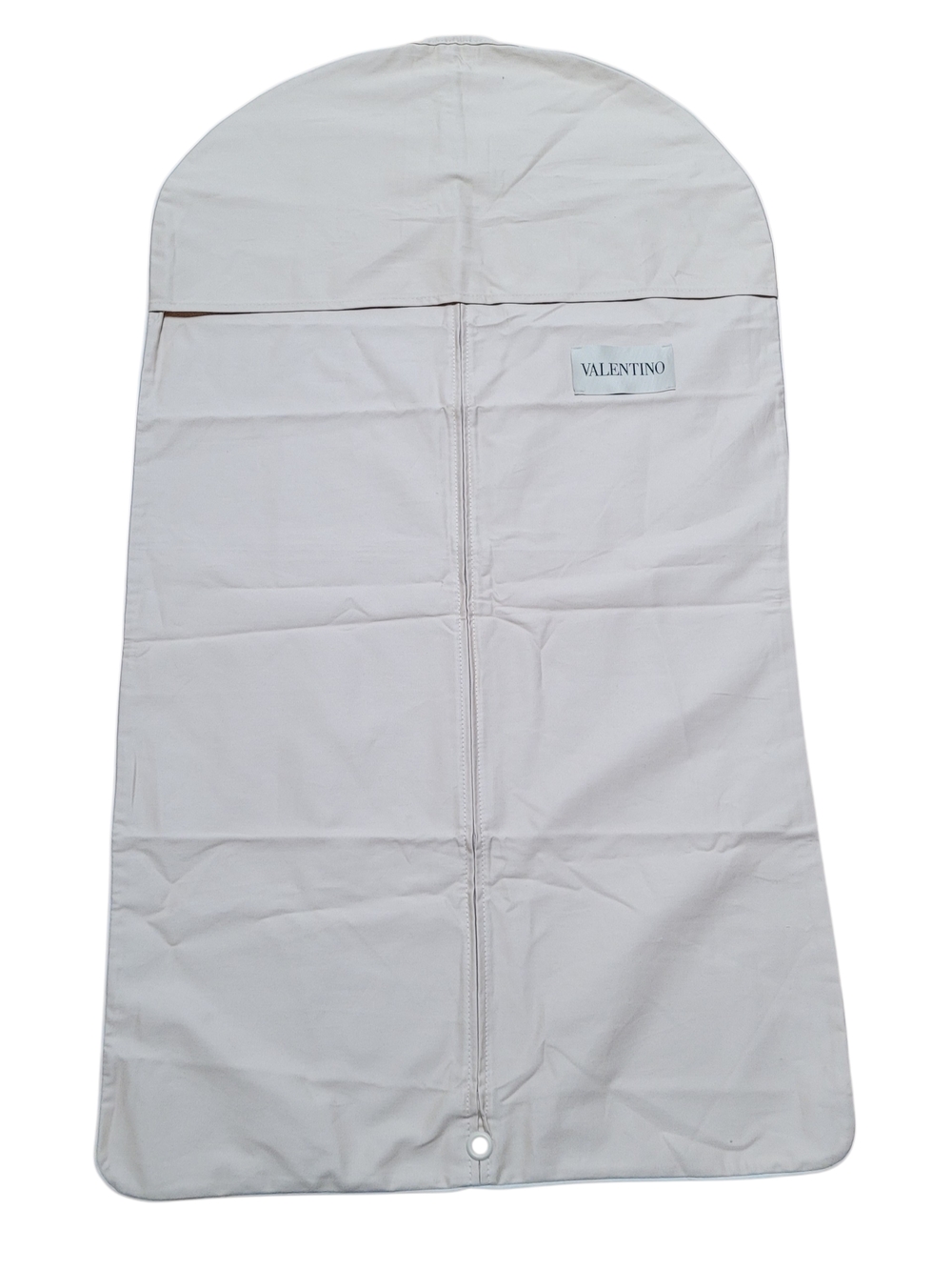 Valentino Garment Bag Storage Travel Light Beige Empty Authentic 41 x 23 in